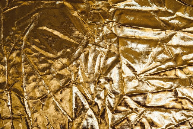 gouden interieur folie